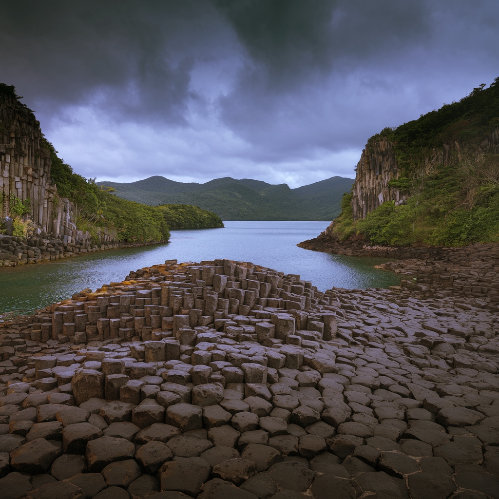 Giant's Causeway, Pulau Utara