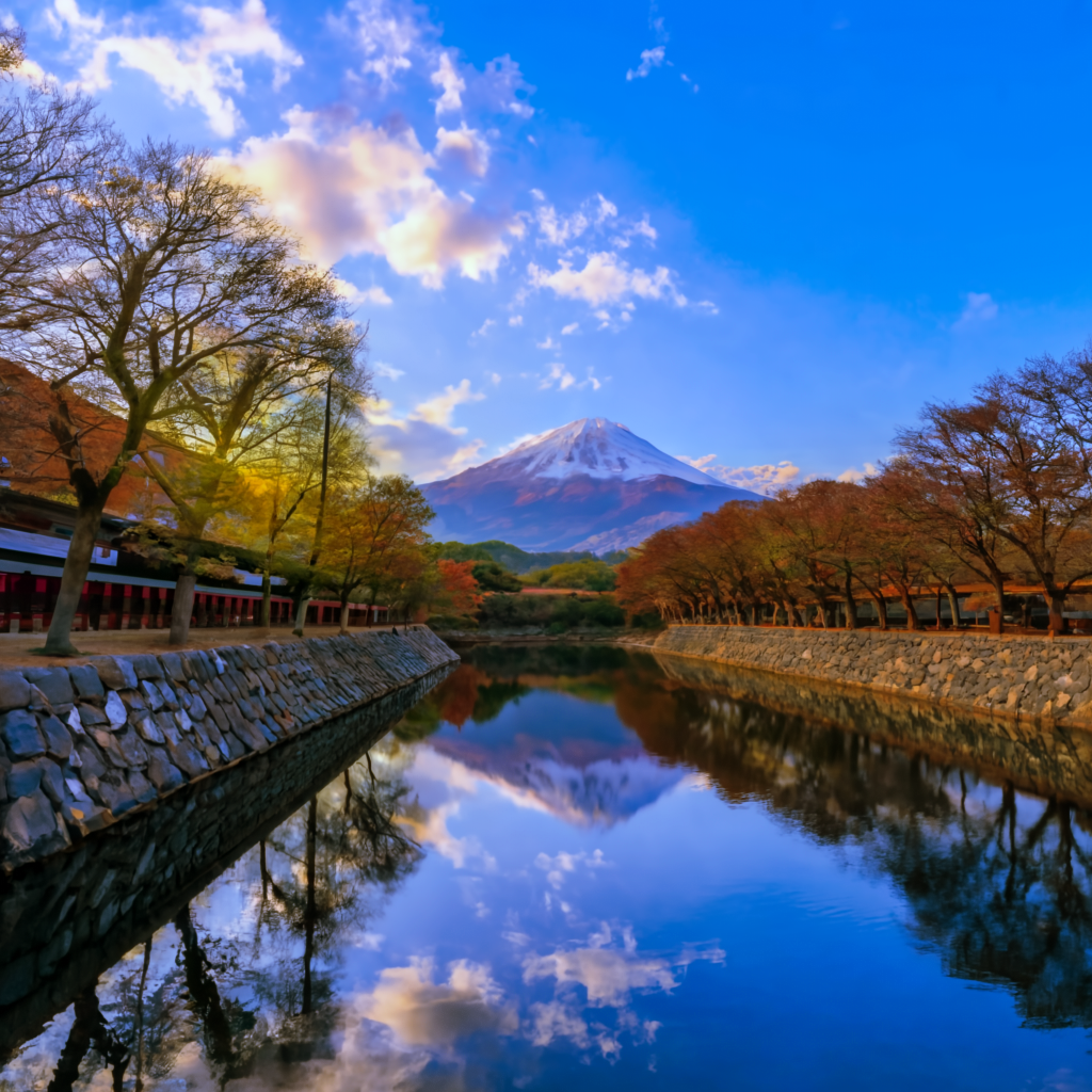 Oshino Hakkai, Oshino, Yamanashi, Jepang