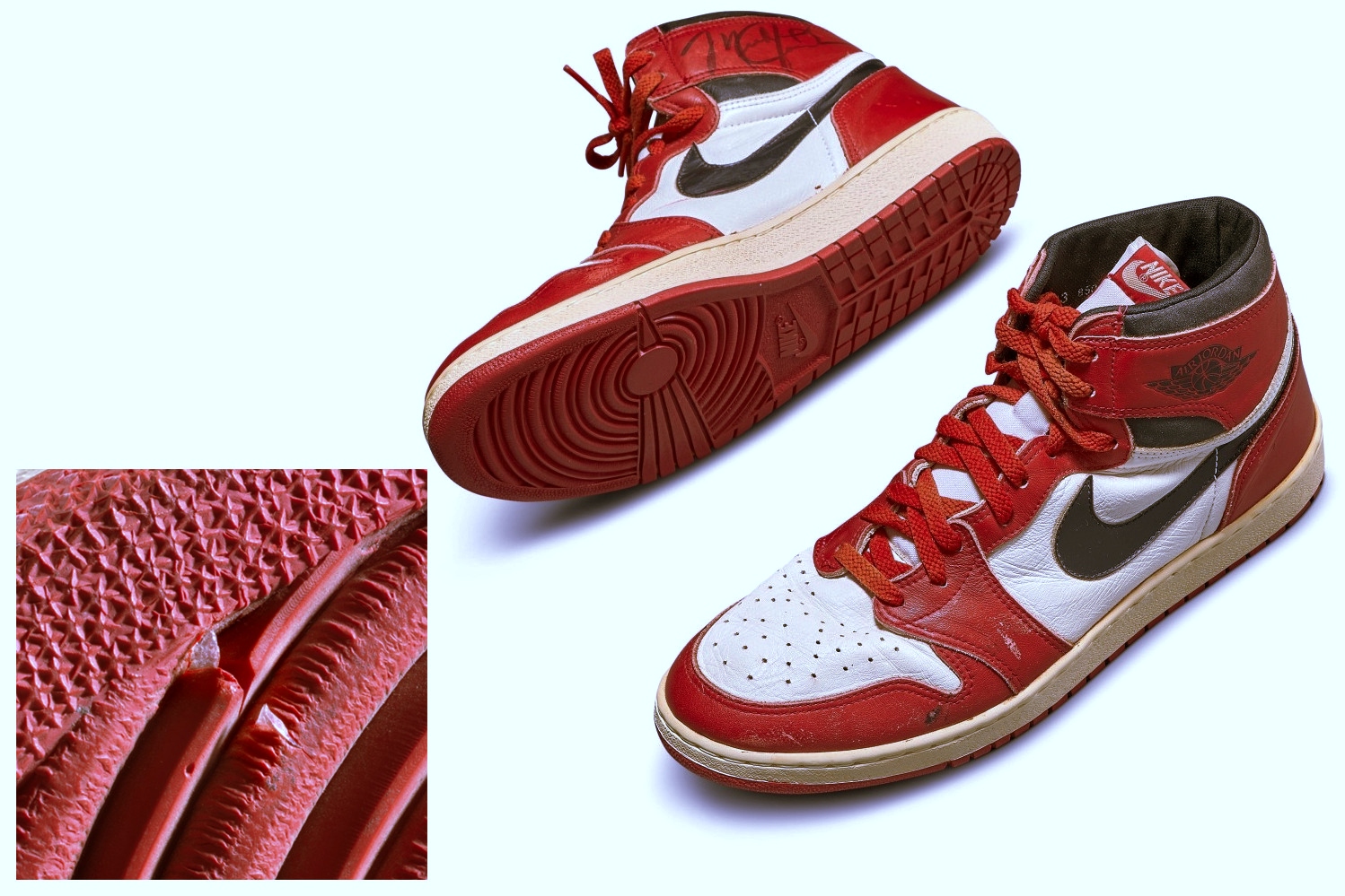 6. Air Jordan 1 “Pecahan Kaca”, $615.000 (1)