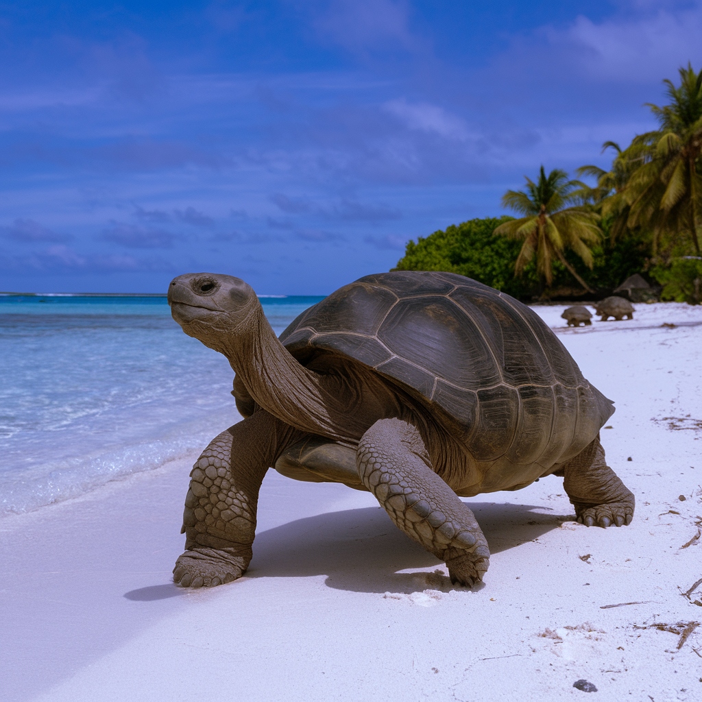 Kura-kura raksasa Seychelles