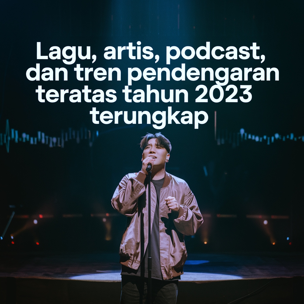 Lagu, Artis, Podcast, dan Tren Pendengaran Teratas Tahun 2023 Terungkap