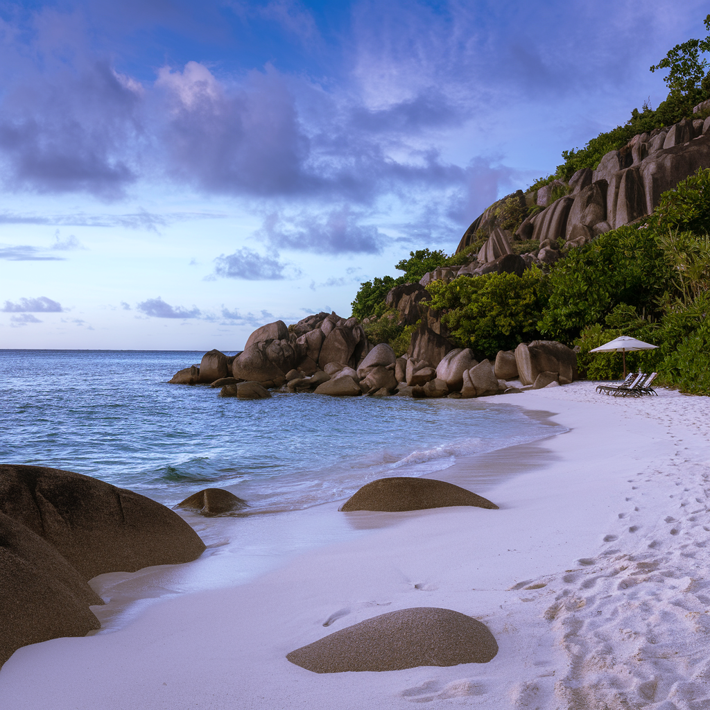 Yang paling mirip surga_ Anse Source d'Argent, Seychelles