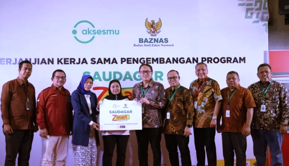 Baznas collaborates with the private sector to help small businesses