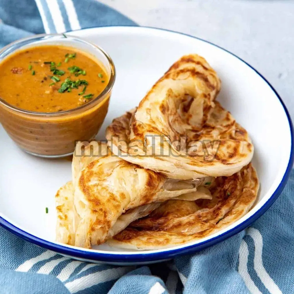 Roti Canai - Sejenis roti pipih dari Malaysia